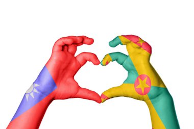 Tayvan Grenada Kalbi, El hareketi kalp yapma, Kırpma Yolu