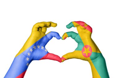 Venezuela Grenada Kalbi, El hareketi kalp yapma, Kırpma Yolu