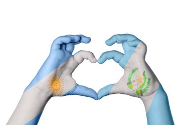 Arjantin Guatemala Kalbi, El hareketi kalp yapma, Kırpma Yolu