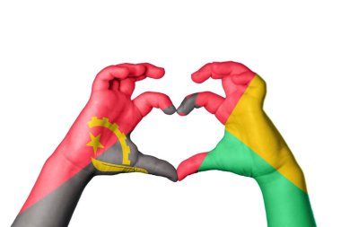 Angola Gine Kalbi, El hareketi kalp yapma, Kırpma Yolu