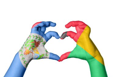 Belize Gine Kalbi, El hareketi kalp yapma, Kırpma Yolu