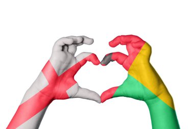 İngiltere Gine Kalbi, El hareketi, kalp yapma, Kırpma Yolu