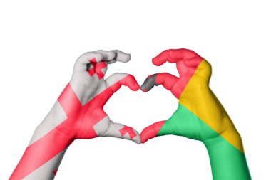 Gürcistan Gine Kalbi, El hareketi kalp yapma, Kırpma Yolu