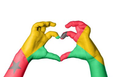 Gine Bissau Gine Kalbi, El hareketi kalp yapma, Kırpma Yolu