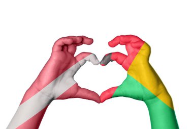 Letonya Gine Kalbi, El hareketi kalp yapma, Kırpma Yolu