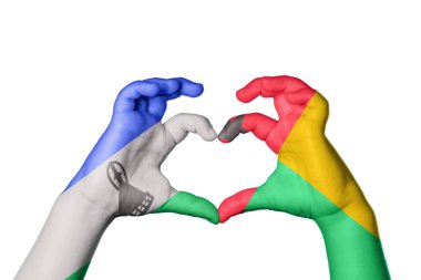 Lesotho Gine Kalbi, El hareketi kalp yapma, Kırpma Yolu