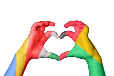 Seyşeller Gine Kalbi, El hareketi kalp yapma, Kırpma Yolu