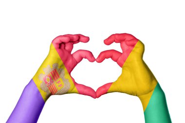 Andorra Gine Bissau Kalbi, El hareketi kalp yapma, Kırpma Yolu