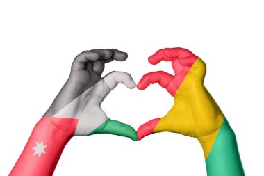 Ürdün Ginesi Bissau Kalbi, El hareketi kalp yapma, Kırpma Yolu