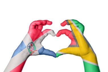 Dominik Cumhuriyeti Guyana Kalbi, El hareketi kalp yapma, Kırpma Yolu