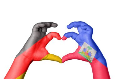 Almanya Haiti Kalbi, El hareketi kalp yapma, Kırpma Yolu