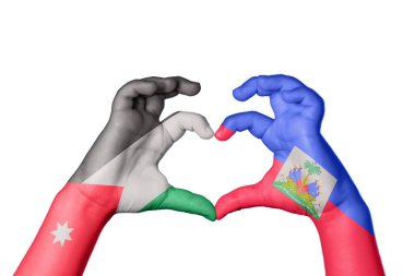 Jordan Haiti Kalbi, El hareketi kalp yapma, Kırpma Yolu