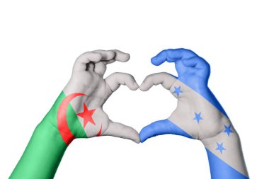 Cezayir Honduras Kalbi, El hareketi kalp yapma, Kırpma Yolu