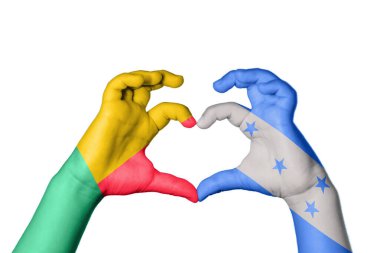 Benin Honduras Kalbi, El hareketi kalp yapma, Kırpma Yolu