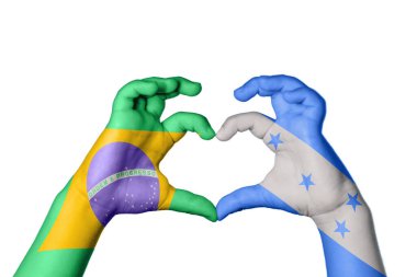 Brezilya Honduras Kalbi, El hareketi kalp yapma, Kırpma Yolu