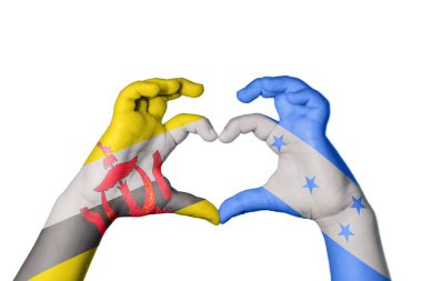 Brunei Honduras Kalbi, El hareketi kalp yapma, Kırpma Yolu