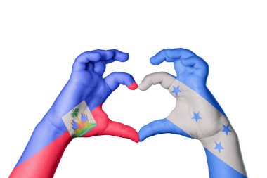Haiti Honduras Kalbi, El hareketi kalp yapma, Kırpma Yolu