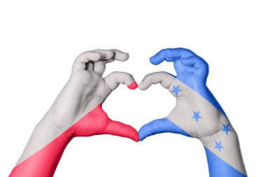 Polonya Honduras Kalbi, El hareketi, kalp yapma, Kırpma Yolu