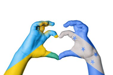 Ruanda Honduras Kalbi, El hareketi kalp yapma, Kırpma Yolu