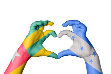 Togo Honduras Kalbi, El hareketi kalp yapma, Kırpma Yolu