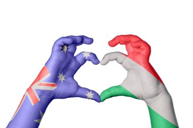 Avustralya Macaristan Kalbi, El hareketi, kalp yapma, Kırpma Yolu