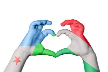 Cibuti Macaristan Kalbi, El hareketi kalp yapma, Kırpma Yolu