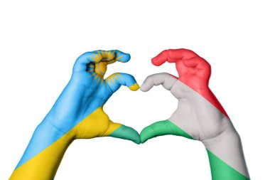 Ruanda Macaristan Kalbi, El hareketi kalp yapma, Kırpma Yolu