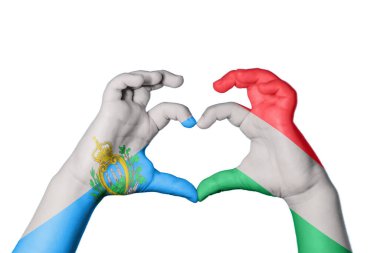 San Marino Macaristan Kalbi, El hareketi kalp yapma, Kırpma Yolu