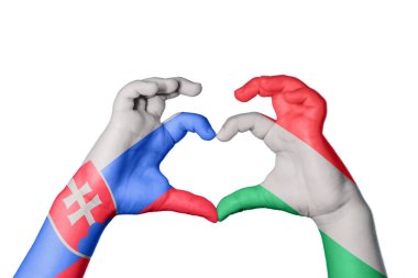 Slovakya Macaristan Kalbi, El hareketi kalp yapma, Kırpma Yolu