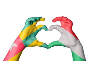 Togo Macaristan Kalbi, El hareketi kalp yapma, Kırpma Yolu