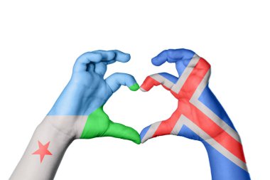 Cibuti İzlanda Kalbi, El hareketi kalp yapma, Kırpma Yolu