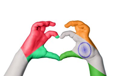 Madagaskar Hindistan Kalbi, El hareketi kalp yapmak, Kırpma Yolu