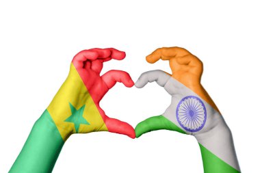 Senegal Hindistan Kalbi, El hareketi kalp yapma, Kırpma Yolu