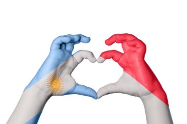 Arjantin Kalbi, El hareketi kalp yapma, Kırpma Yolu