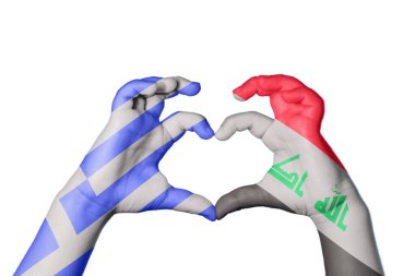 Yunanistan Irak Kalbi, El hareketi, kalp yapma, Kırpma Yolu