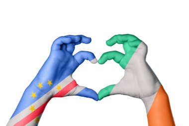 Cape Verde İrlanda Kalbi, El hareketi kalp yapma, Kırpma Yolu