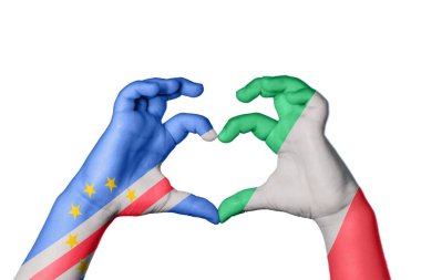 Cape Verde İtalya Kalbi, El hareketi kalp yapma, Kırpma Yolu