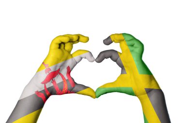 Brunei Jamaika Kalbi, El hareketi kalp yapma, Kırpma Yolu