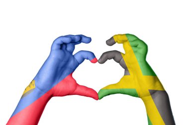 Lihtenştayn Jamaika Kalbi, El hareketi kalp yapma, Kırpma Yolu