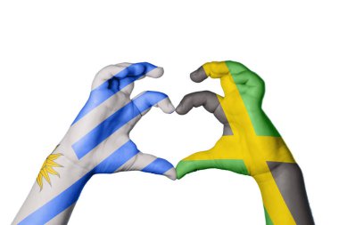 Uruguay Jamaika Kalbi, El hareketi kalp yapma, Kırpma Yolu