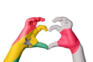 Gana Japon Kalbi, El hareketi kalp yapma, Kırpma Yolu