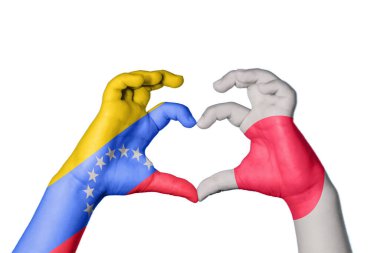 Venezuela Japon Kalbi, El hareketi kalp yapma, Kırpma Yolu