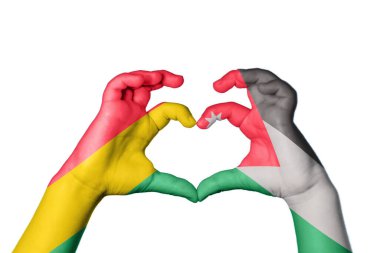 Bolivya Jordan Kalbi, El hareketi kalp yapma, Kırpma Yolu