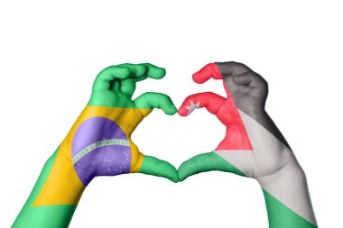 Brezilya Jordan Kalbi, El hareketi kalp yapma, Kırpma Yolu