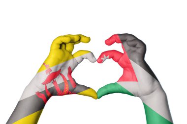 Brunei Jordan Heart, El hareketi kalp yapma, Kırpma Yolu