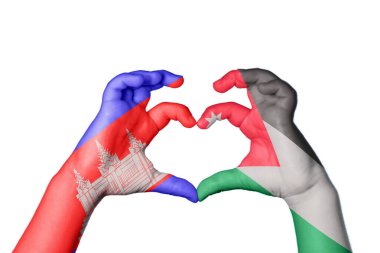 Kamboçya Jordan Kalbi, El hareketi kalp yapma, Kırpma Yolu