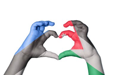 Estonya Jordan Kalbi, El hareketi kalp yapma, Kırpma Yolu