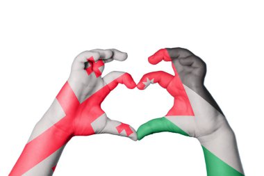 Georgia Jordan Heart, El hareketi, kalp yapma, Kırpma Yolu