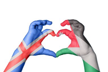 İzlanda Jordan Kalbi, El hareketi kalp yapma, Kırpma Yolu