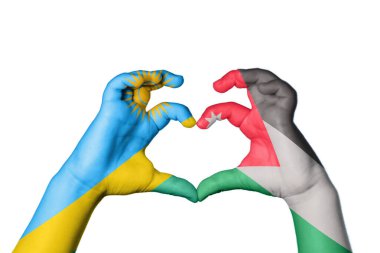 Ruanda Jordan Heart, El hareketi kalp yapma, Kırpma Yolu